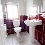 View of bathroom at Achill Cottages
